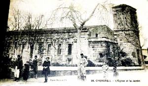 Cherchell - Eglise et Jardin